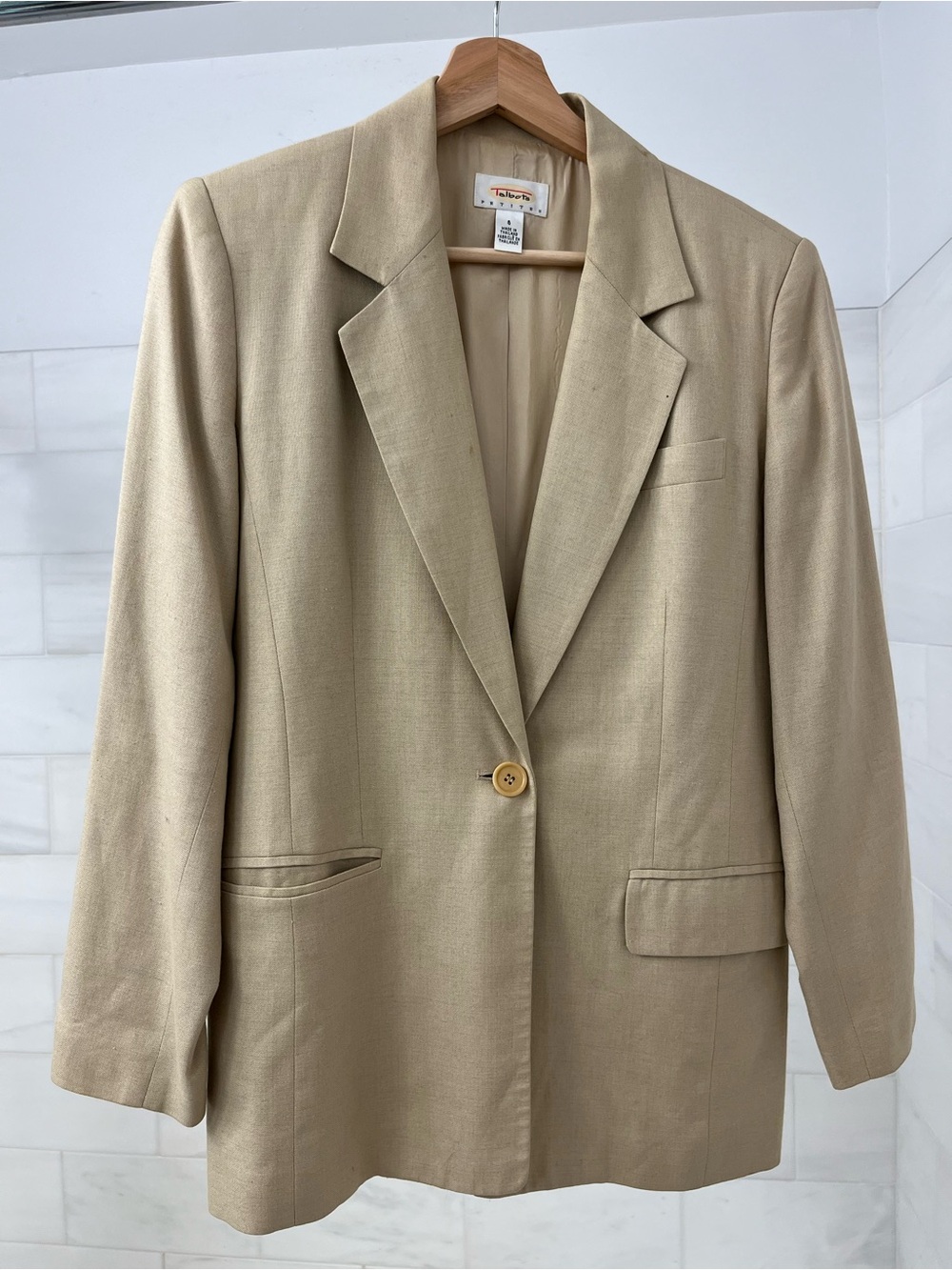 Vintage Talbot’s Blazer in Beige